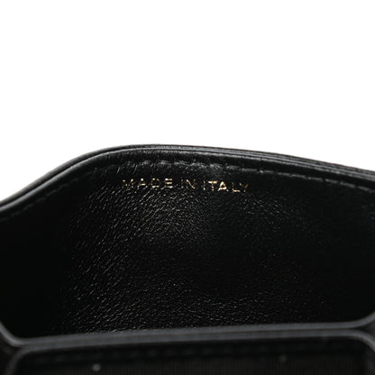 Chanel Lambskin Quilted My Chanel Lady Card Holder On Chain Black 7 of 10
