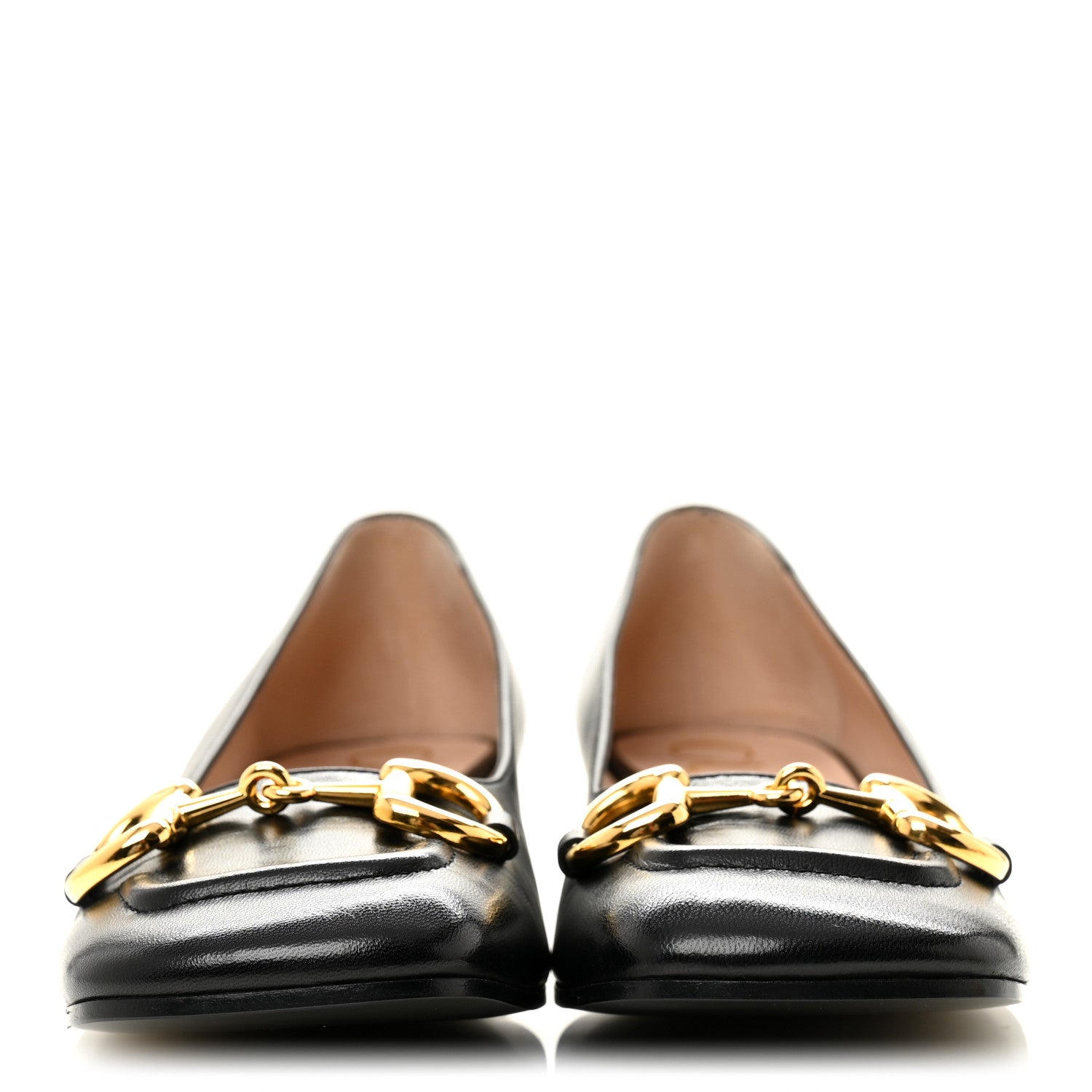 Gucci Malaga Kid Horsebit Ballet 25mm Flats 40 Black 3 of 10