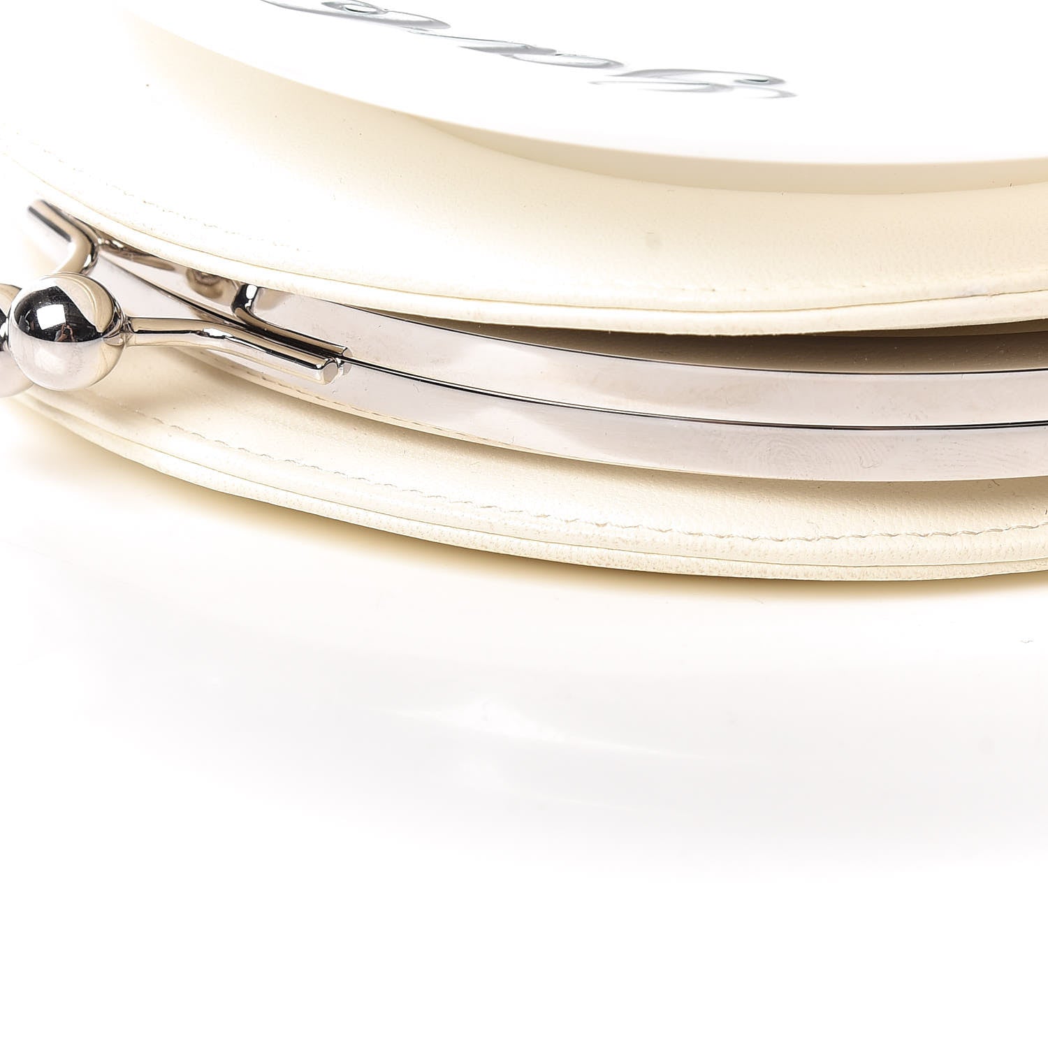 Chanel Plexiglass Brasserie Gabrielle Plates Minaudiere White 13 of 14