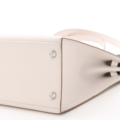 Hermes Epsom Kelly Sellier 28 Gris Pale 10 of 11