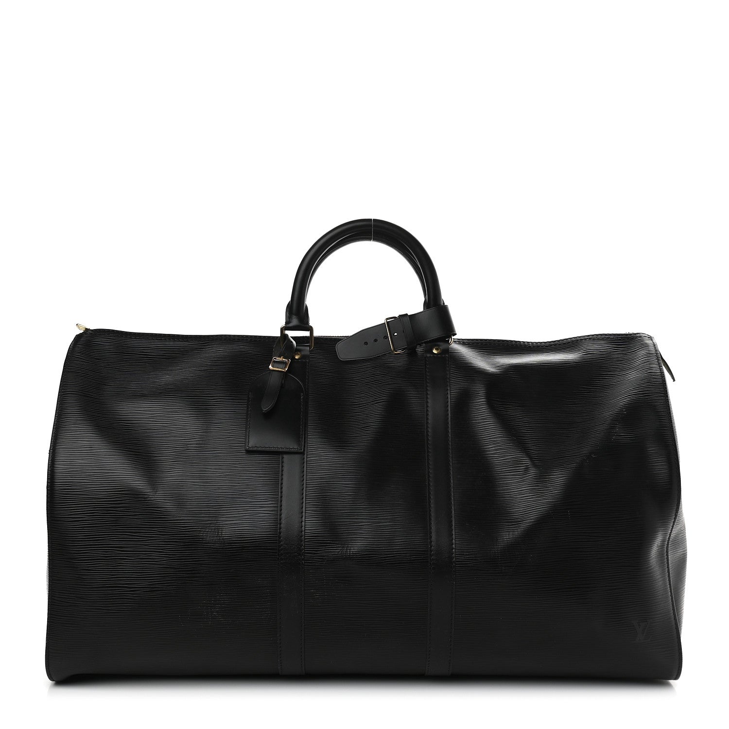 Louis Vuitton Epi Keepall 55 Black 1 of 9