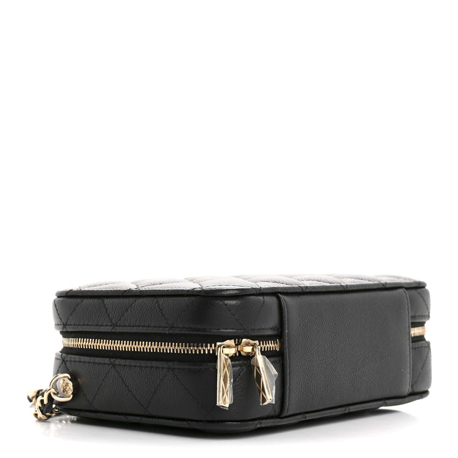 Chanel Caviar Quilted Vanity Case Black 5 of 12