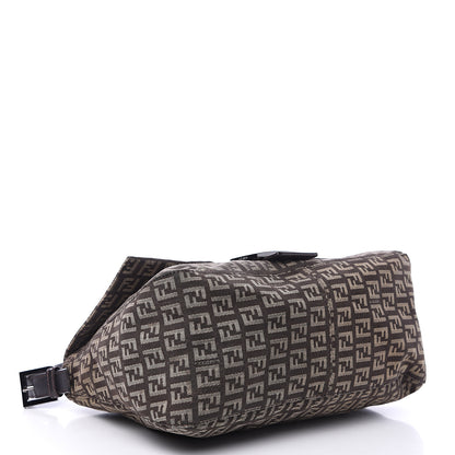 Fendi Zucchino Vitello Mama Baguette Testa di Moro Beige 3 of 11