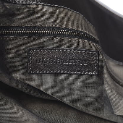 Burberry Metallic Calfskin Shoulder Bag Anthracite 6 of 13