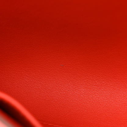 Hermes Swift Kelly Cut Clutch Pochette Capucine 11 of 13