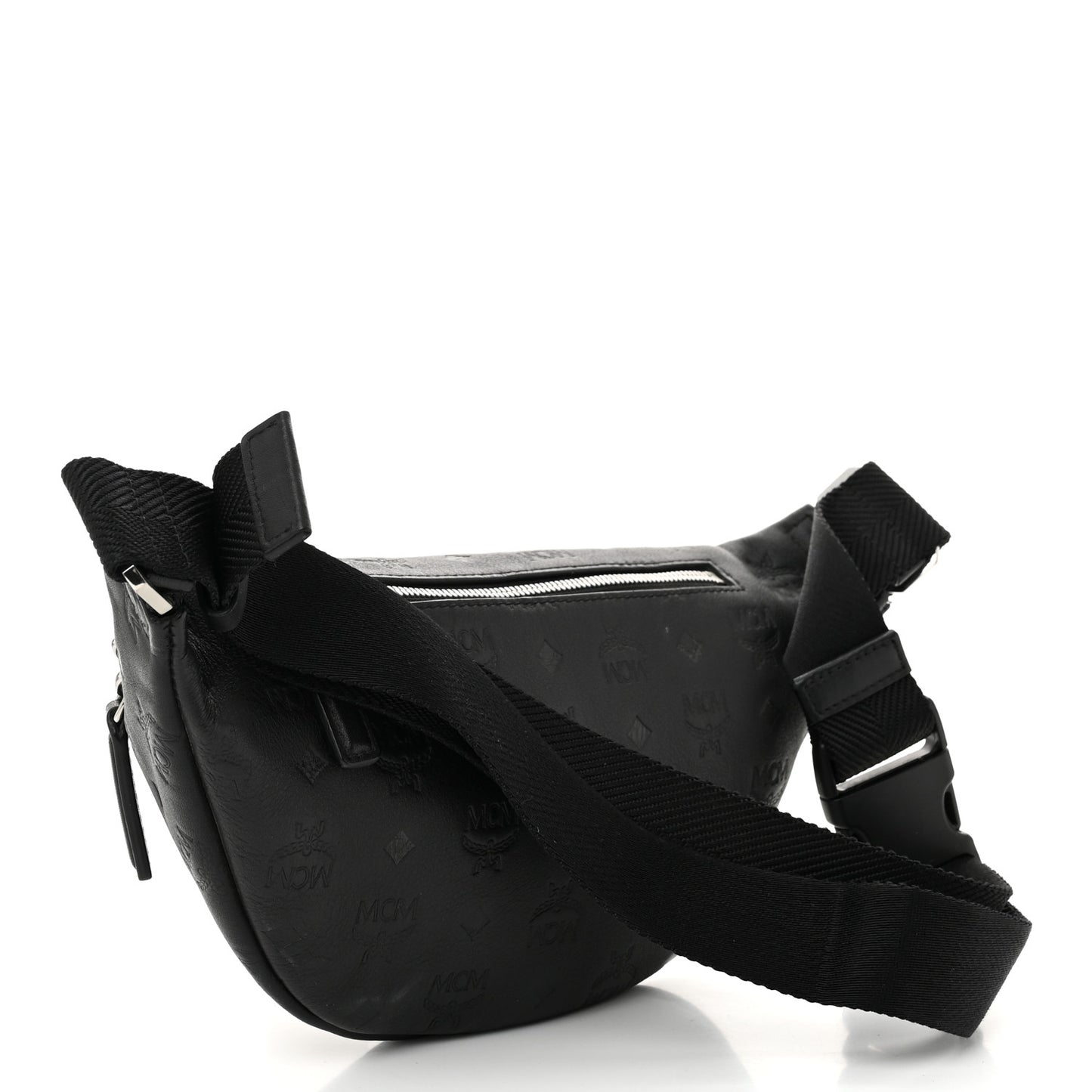 Calfskin Ottomar Monogram Fursten Belt Bag Black