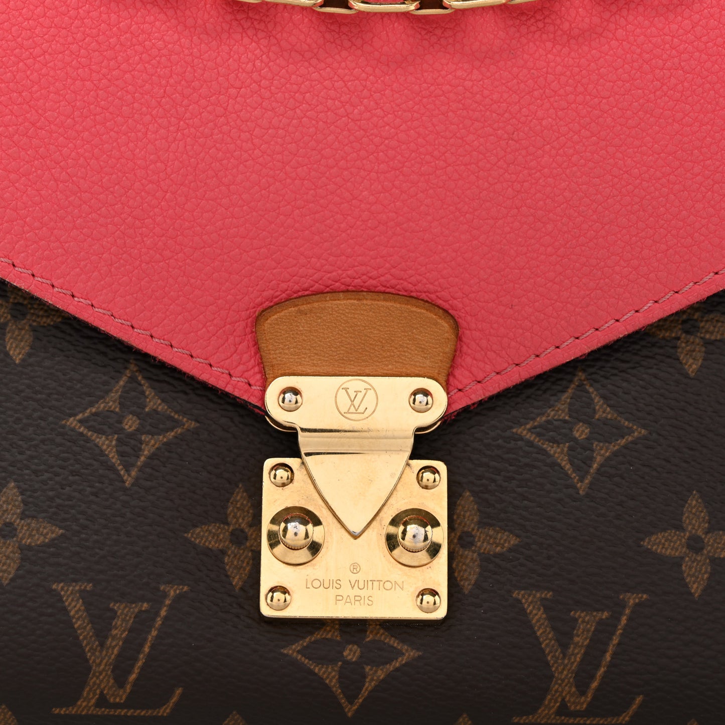 Monogram Pallas Chain Rose Litchi
