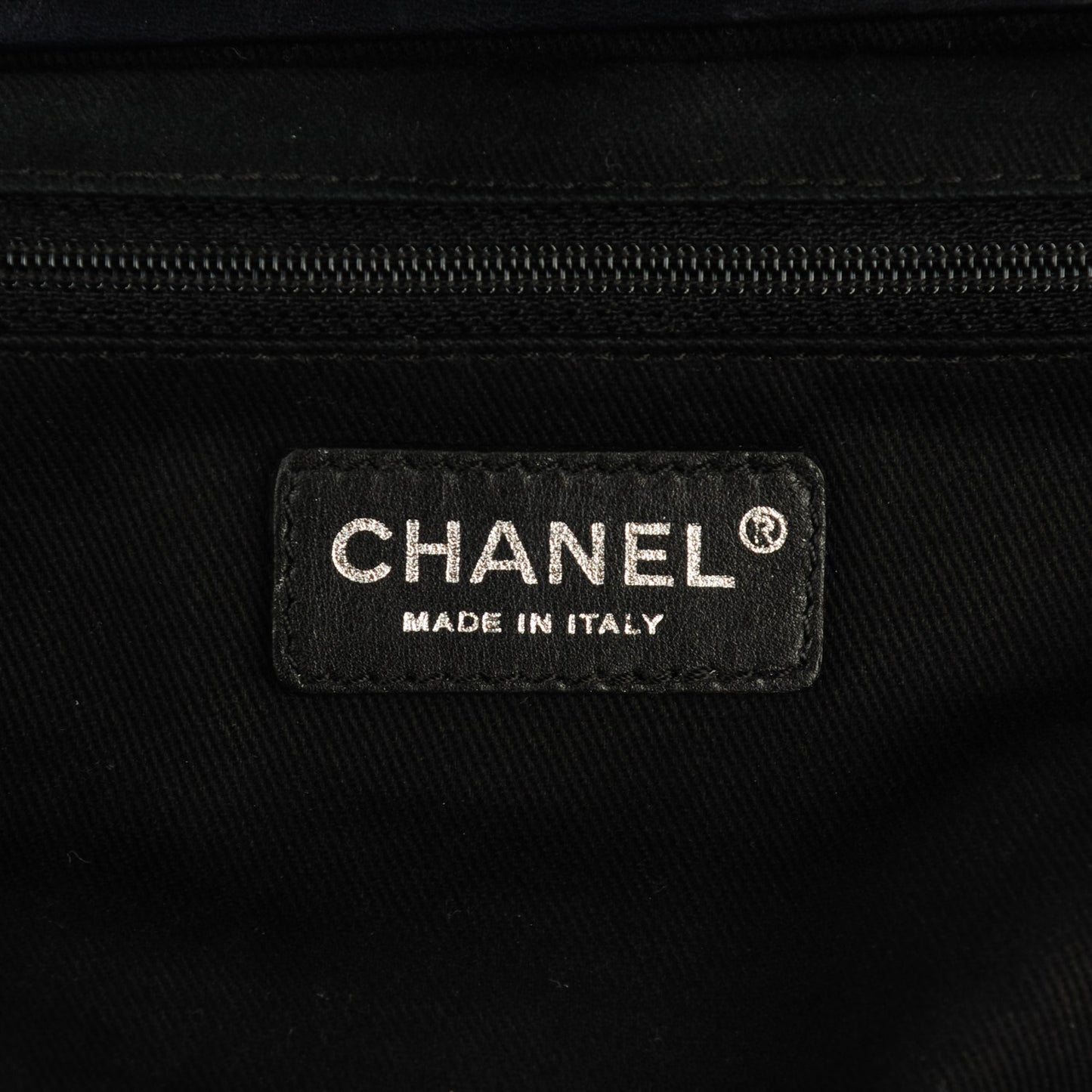 Lambskin Quilted Ritz Flap Navy