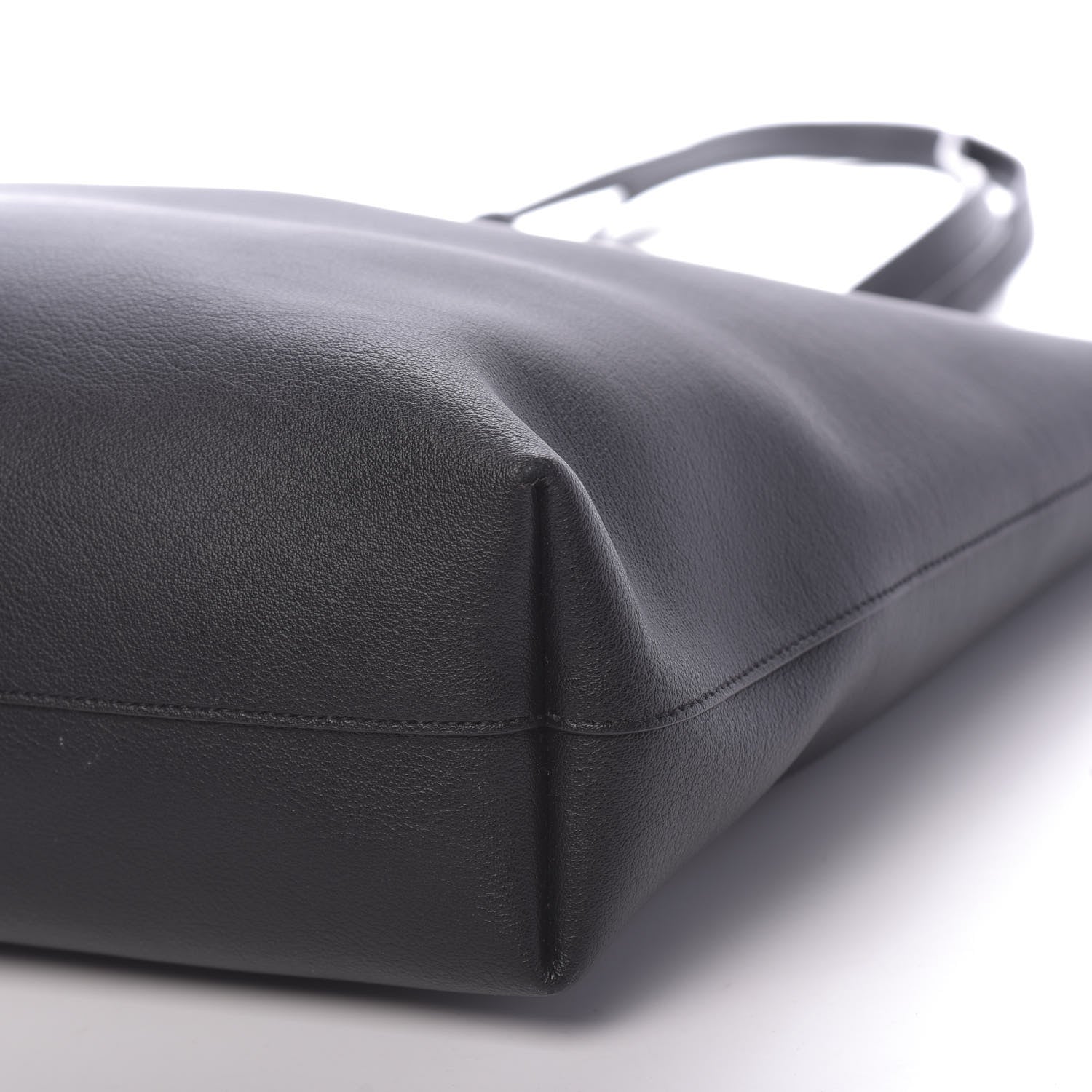 Saint Laurent Calfskin Medium Shopping Tote Black 13 of 13