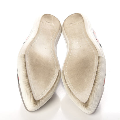Miu Miu Patent Pistol Print Cap Toe Flats 39.5 6 of 10