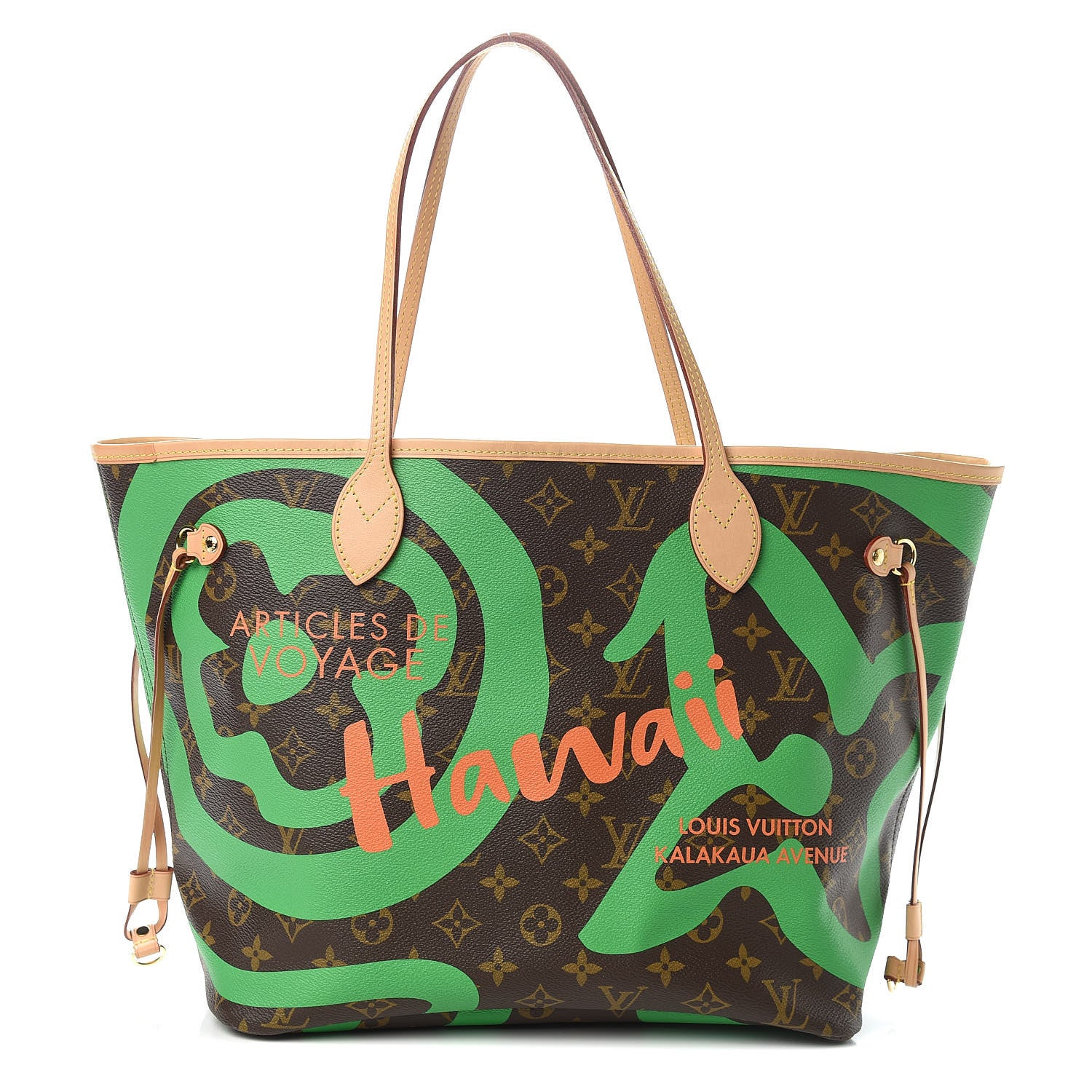 Louis Vuitton Monogram Tahitienne Hawaii Neverfull MM 1 of 11