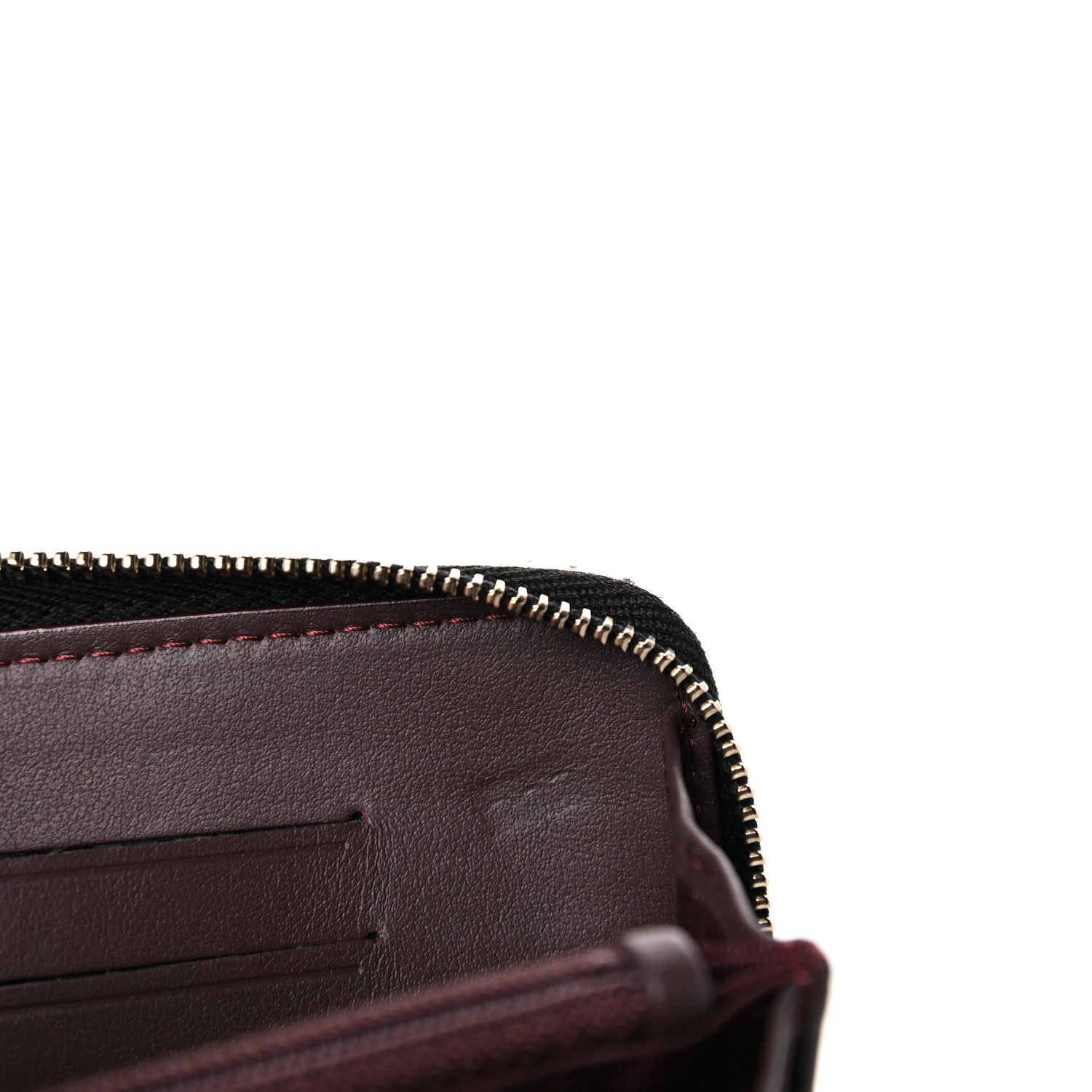 Chanel Aged Calfskin Quilted Small Lucky Charms 2.55 Reissue Zip Around Wallet Black 12 of 17