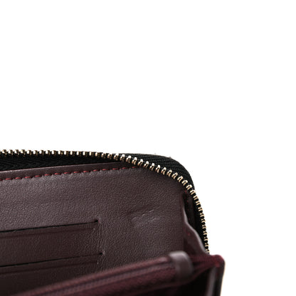 Chanel Aged Calfskin Quilted Small Lucky Charms 2.55 Reissue Zip Around Wallet Black 12 of 17