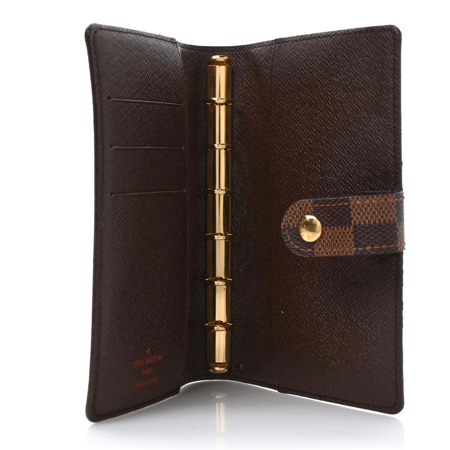 Damier Ebene Small Ring Agenda Cover