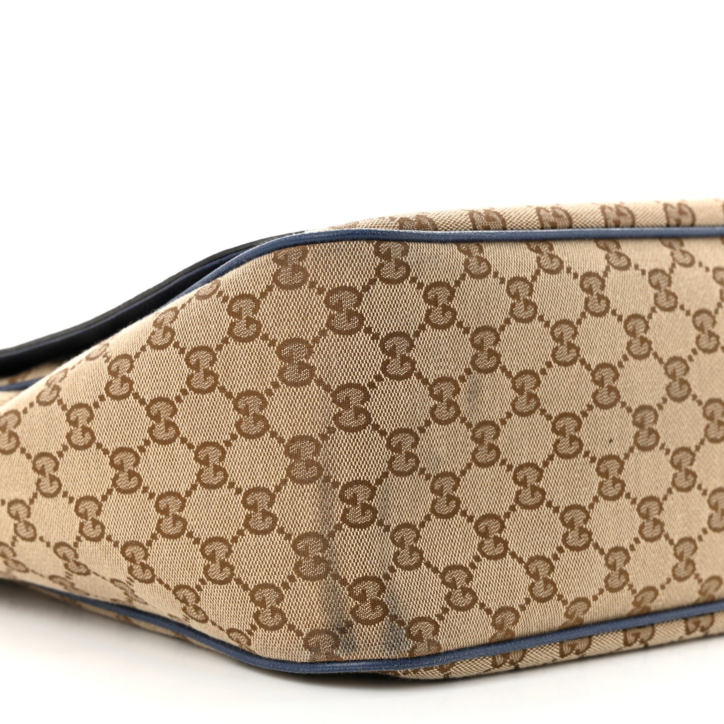 Monogram Convertible Diaper Bag Blue