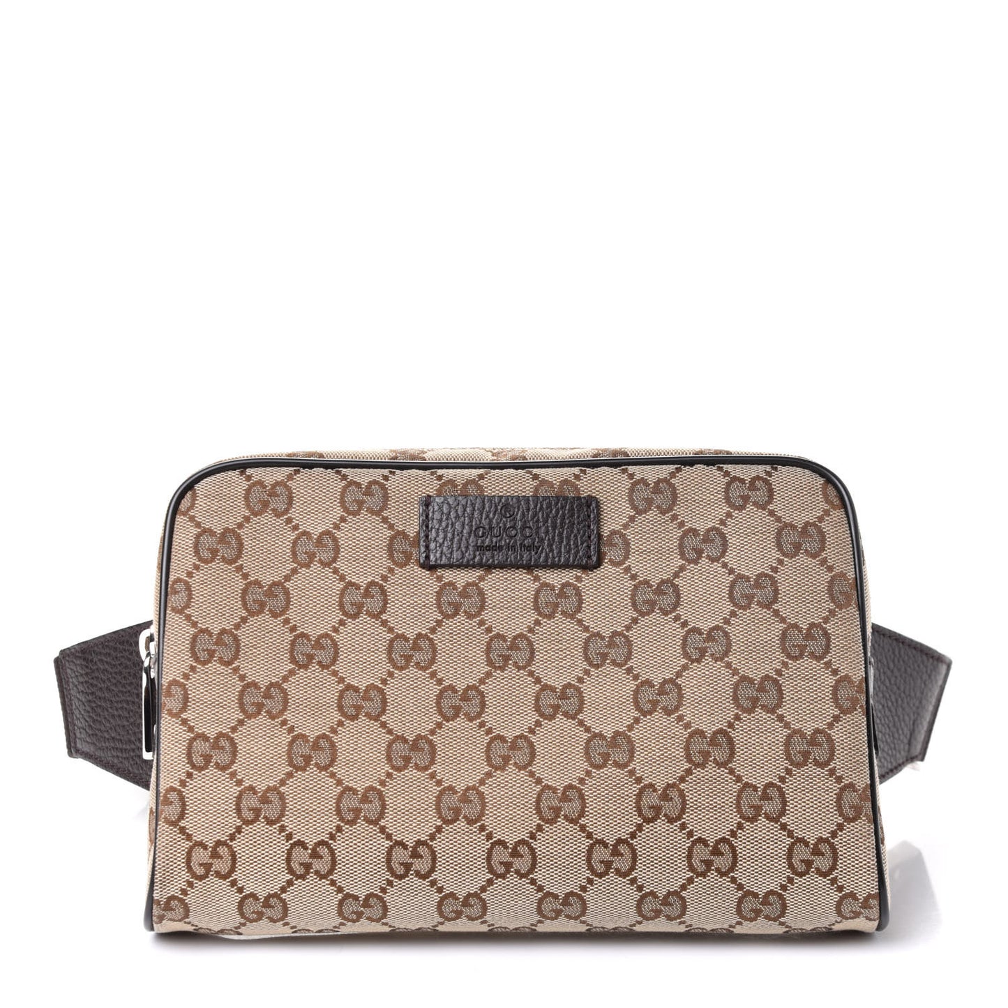 Monogram Belt Bag Dark Brown