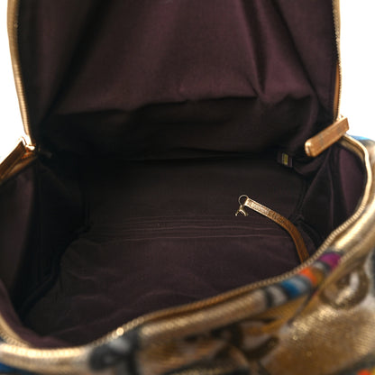 Chanel Graffiti Printed Canvas Street Spirit Backpack Multicolor 5 of 10