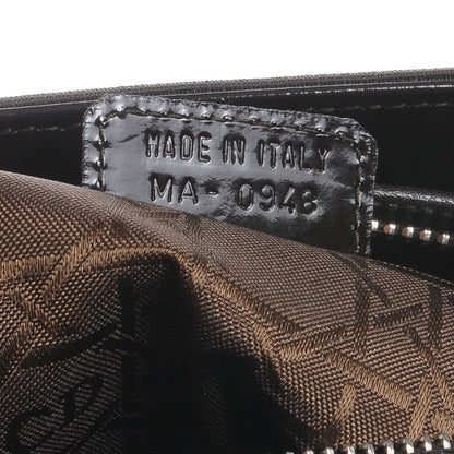 Christian Dior Canvas Medium Lady Dior Dark Brown 9 of 9