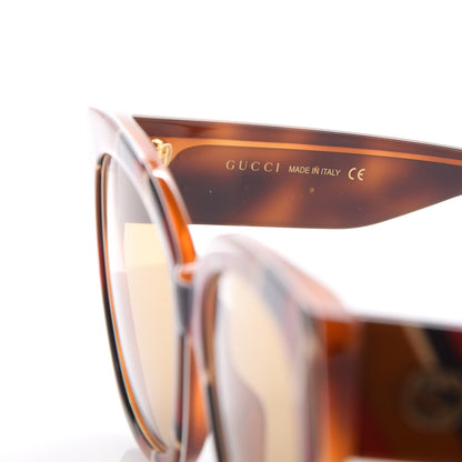 Gucci Acetate Square Frame Sunglasses GG0059S Multicolor 6 of 6