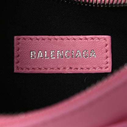 Balenciaga Patent Faux Leather Le Cagole Shoulder Bag XS Sweet Pink 7 of 14