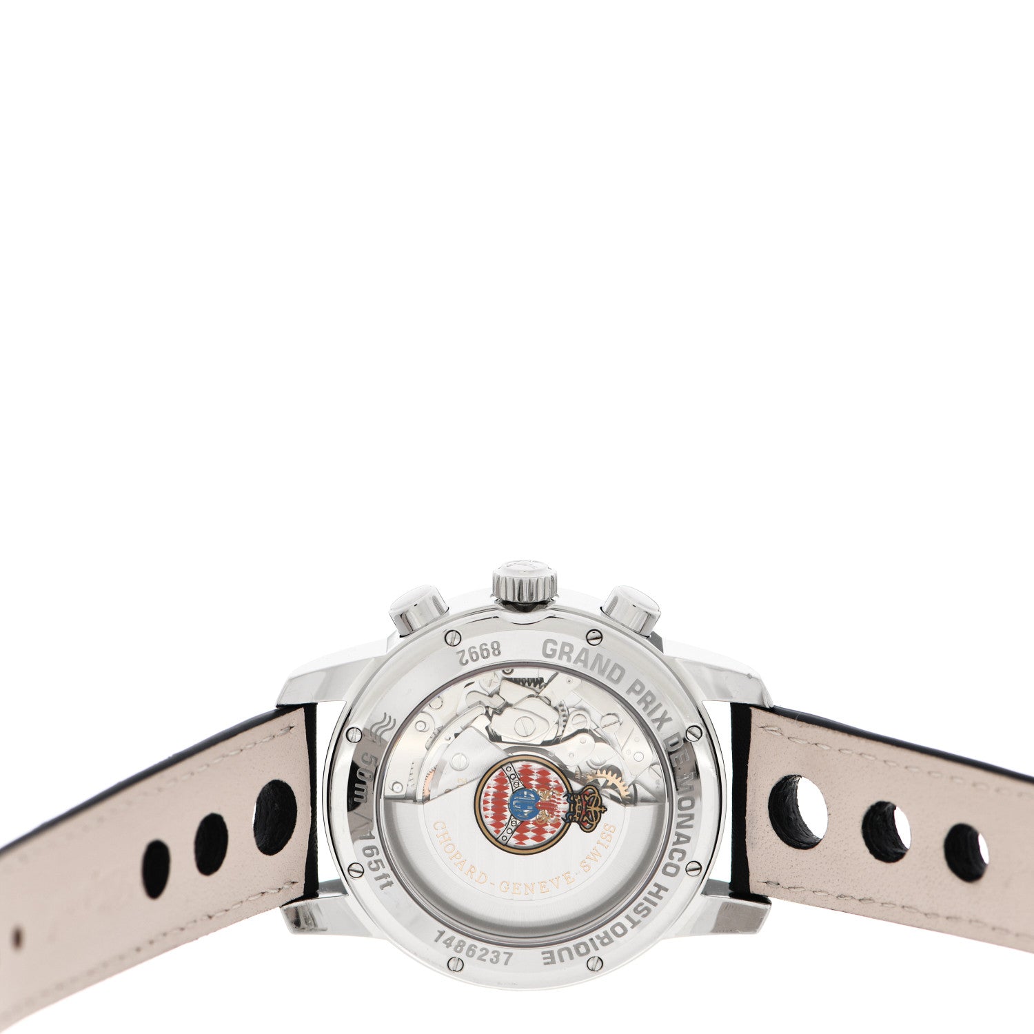 Chopard Stainless Steel Calfskin 42mm Grand Prix de Monaco Historique GMT Automatic Watch 4 of 5