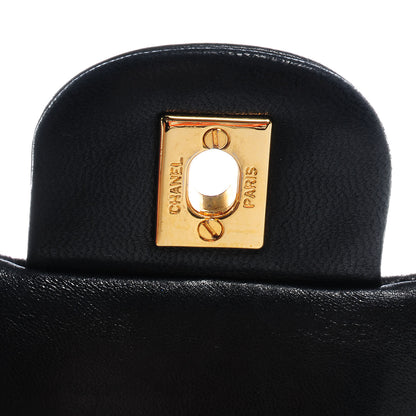 Chanel Lambskin Medium Double Flap Black 5 of 8