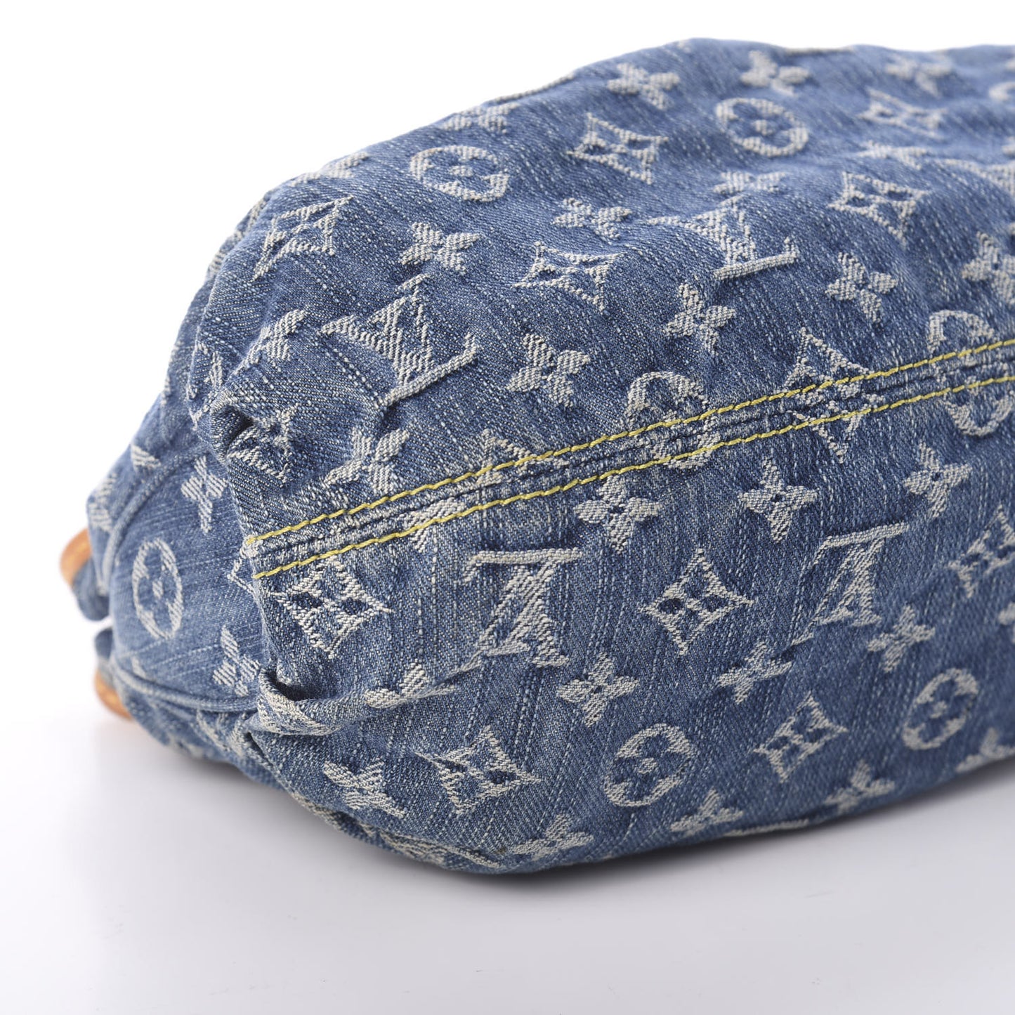Monogram Denim Pleaty Blue