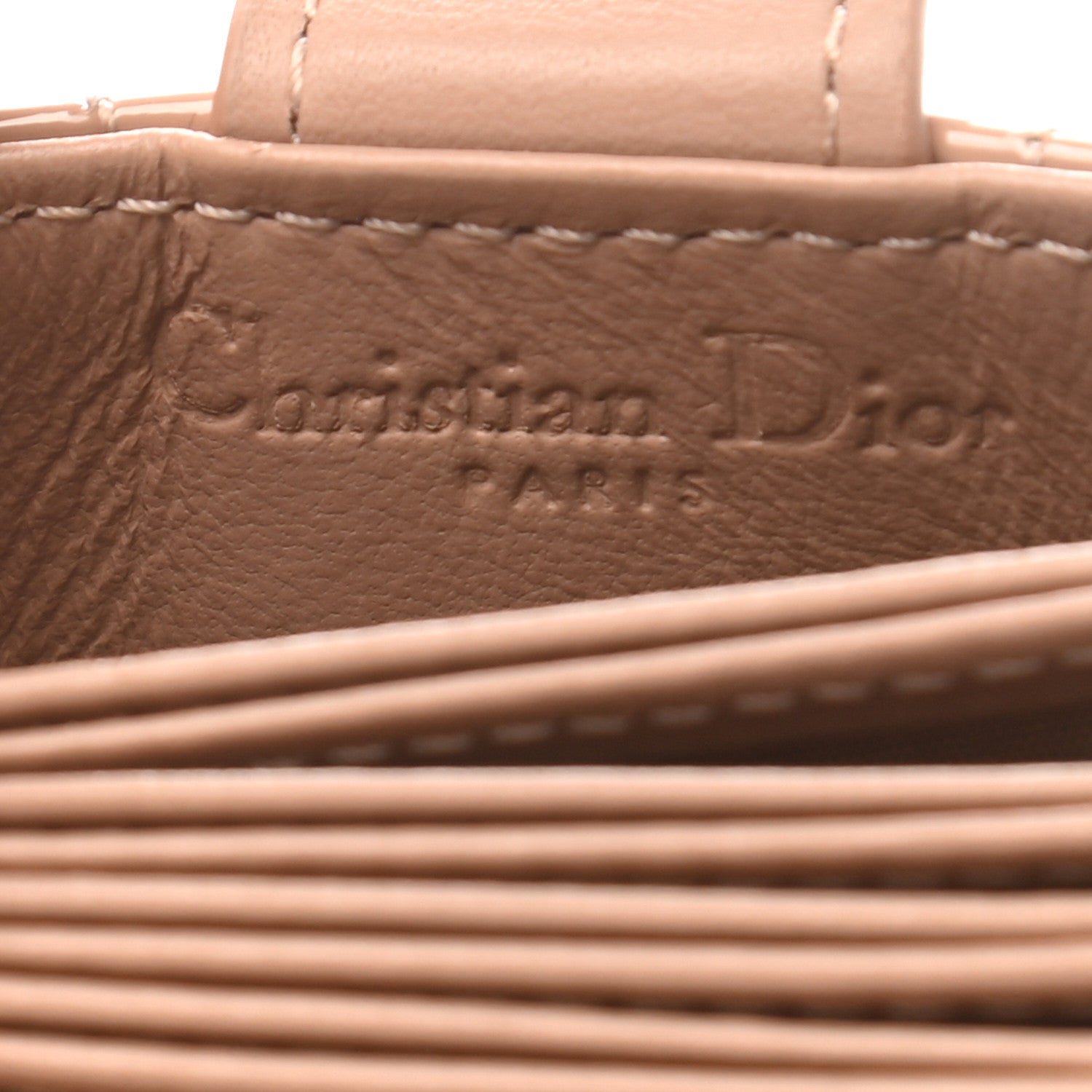 Christian Dior Patent Cannage Lady Dior 5-Gusset Card Holder 6 of 7
