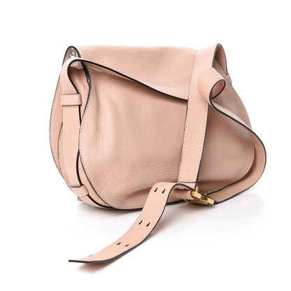 Chloe Calfskin Medium Marcie Round Crossbody Bag Blush Nude 3 of 10