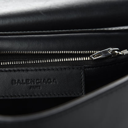 Balenciaga Calfskin Le Dix Cartable S Bag Black 8 of 9