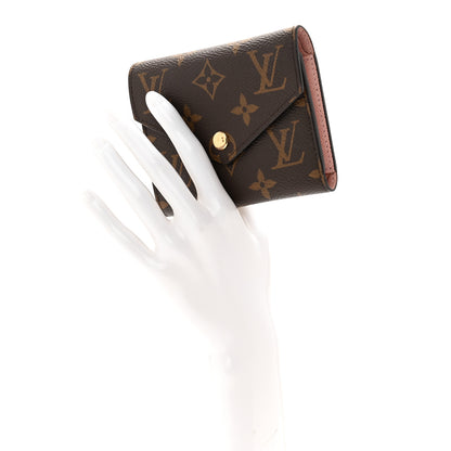 Louis Vuitton Monogram Victorine Wallet Rose Ballerine 2 of 8