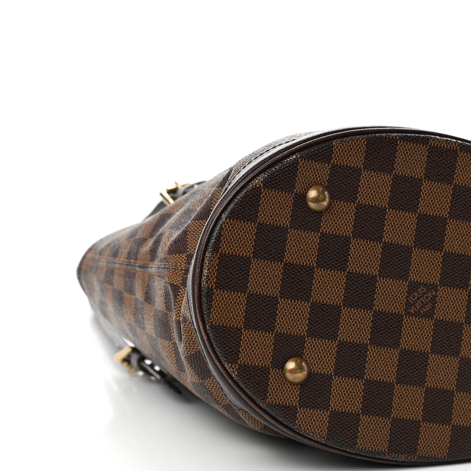 Louis Vuitton Damier Ebene Marais Bucket 23 7 of 9