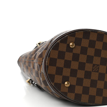 Louis Vuitton Damier Ebene Marais Bucket 23 7 of 9