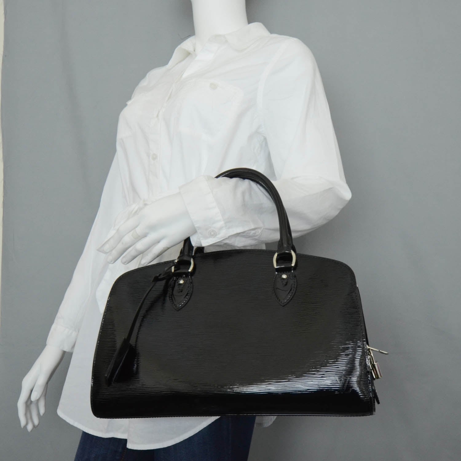 Louis Vuitton Electric Epi Pont-Neuf PM Black 2 of 10