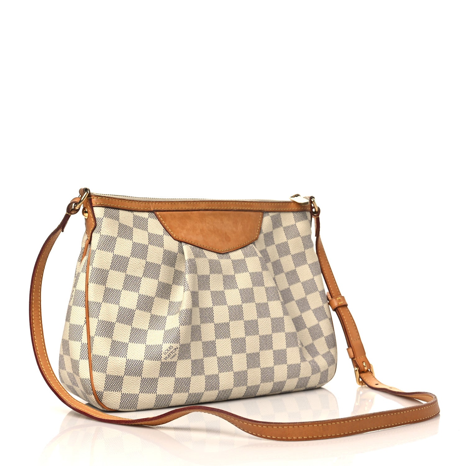 Louis Vuitton Damier Azur Siracusa PM 3 of 9
