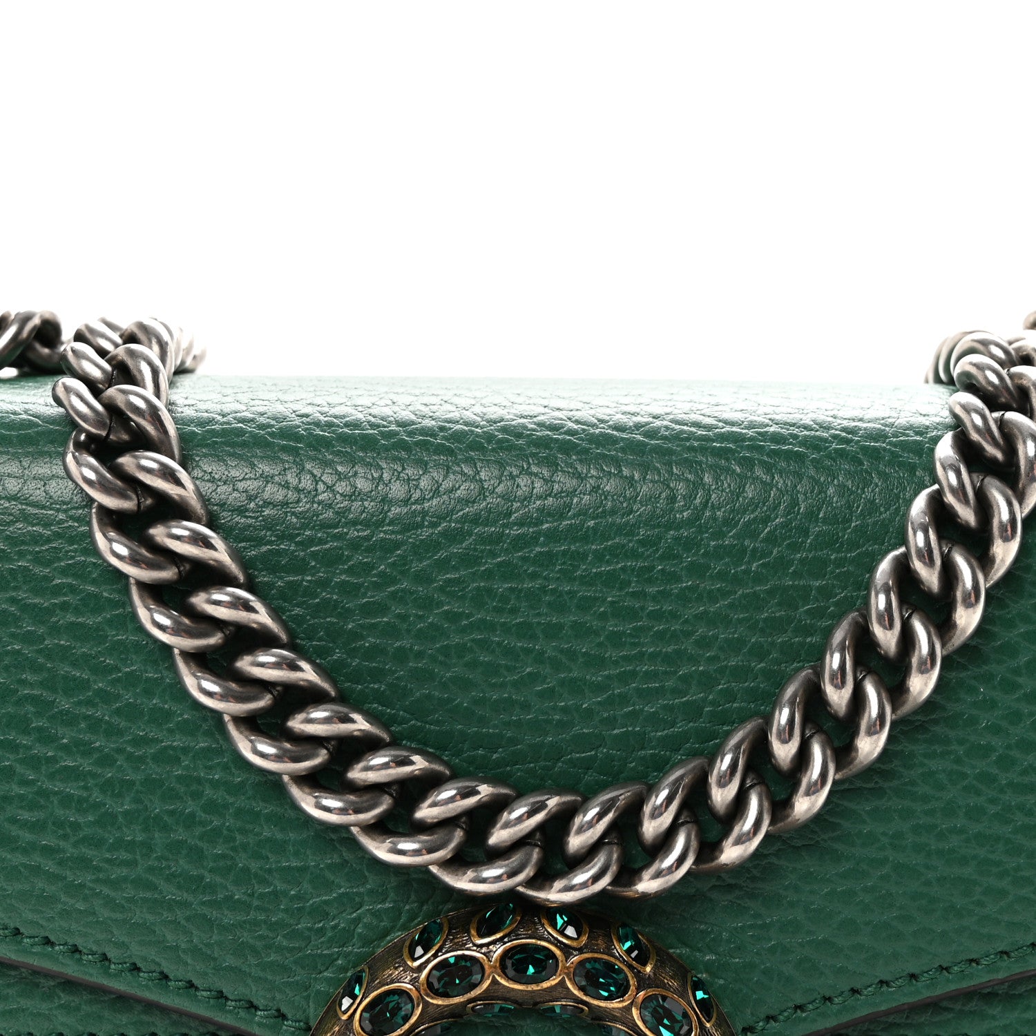 シー金丸　GUCCI オフィディア　スネークレザー　ミニバッグ　グリーン Gucci Calfskin Mini Dionysus Shoulder Bag Emerald 1869719