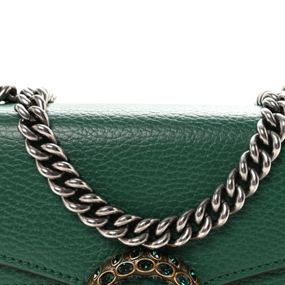 Gucci Calfskin Mini Dionysus Shoulder Bag Emerald 8 of 10