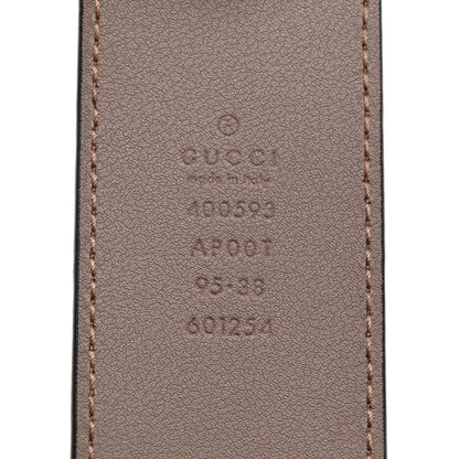 Gucci Calfskin Double G 40mm Belt 95 38 Porcelain Rose 3 of 6