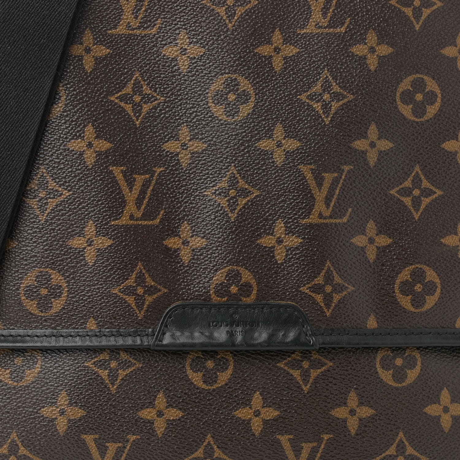 Louis Vuitton Monogram Macassar Bass MM 8 of 11