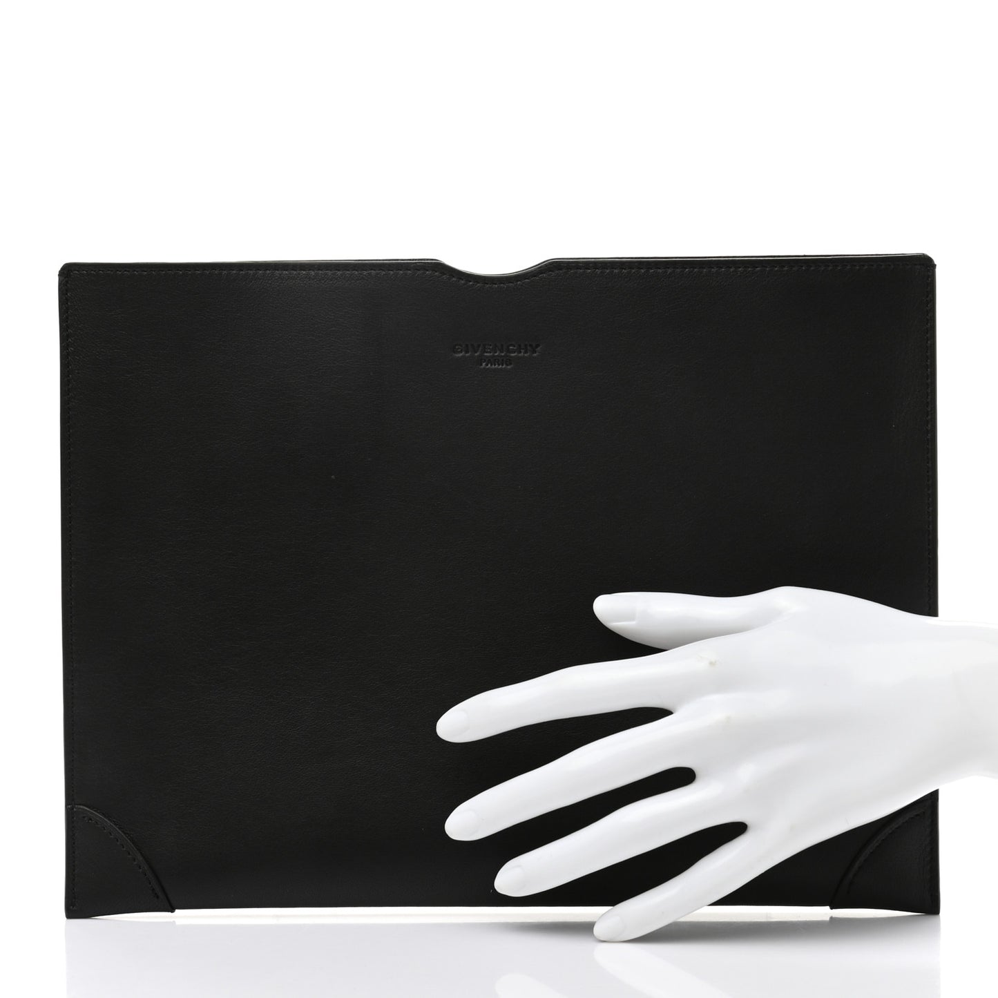 Calfskin Lucrezia Pouch Black