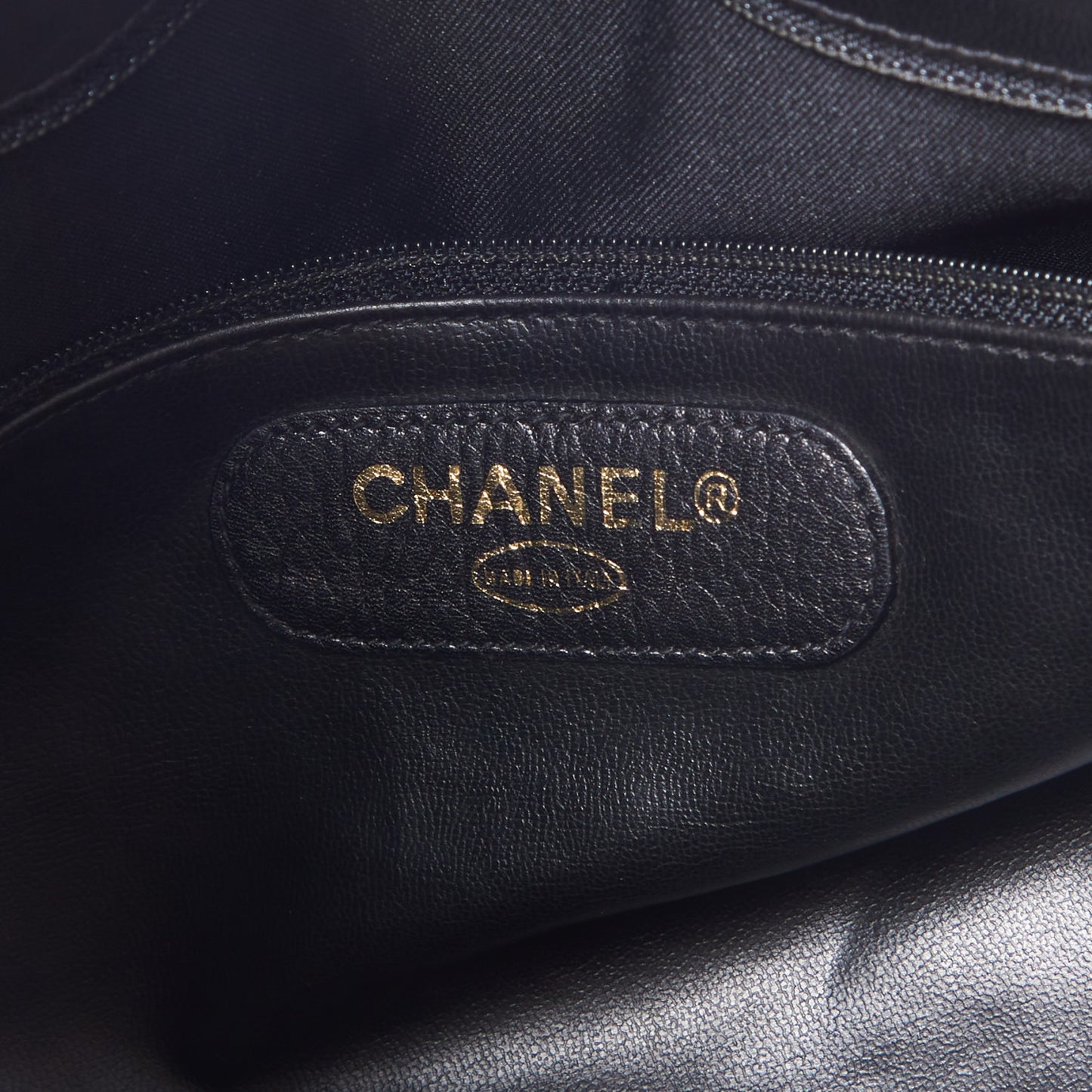 Calfskin Stitched Duffel Bag Black