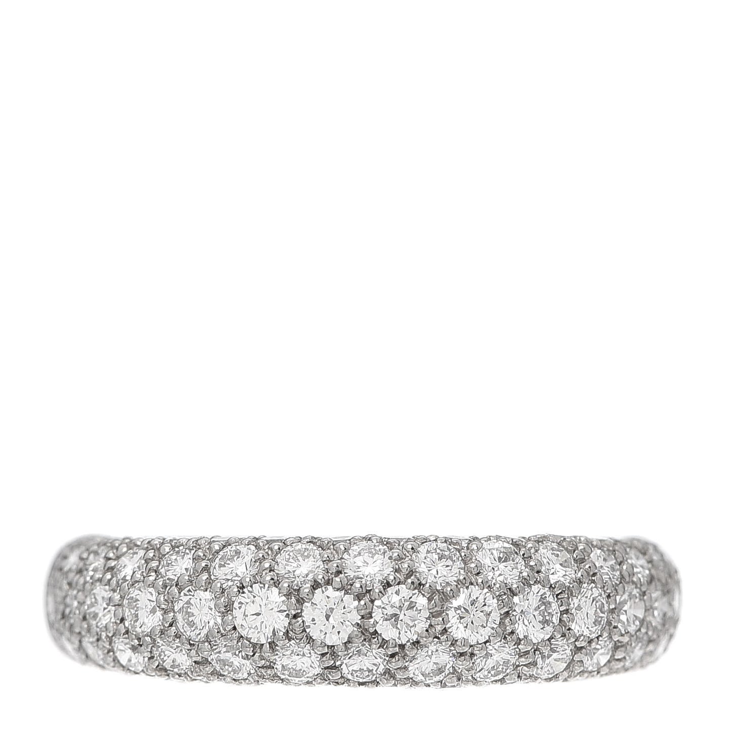 18K White Gold Diamond Mimi Ring 57 8