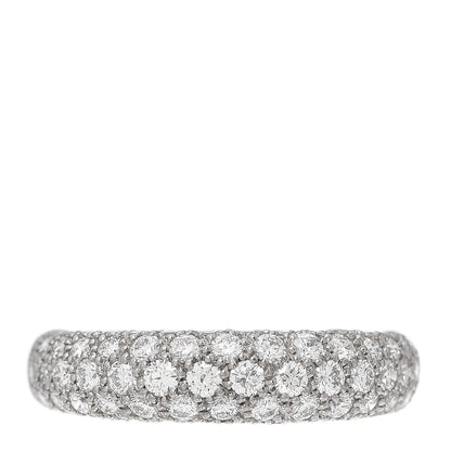 Cartier 18K White Gold Diamond Mimi Ring 57 8 1 of 5