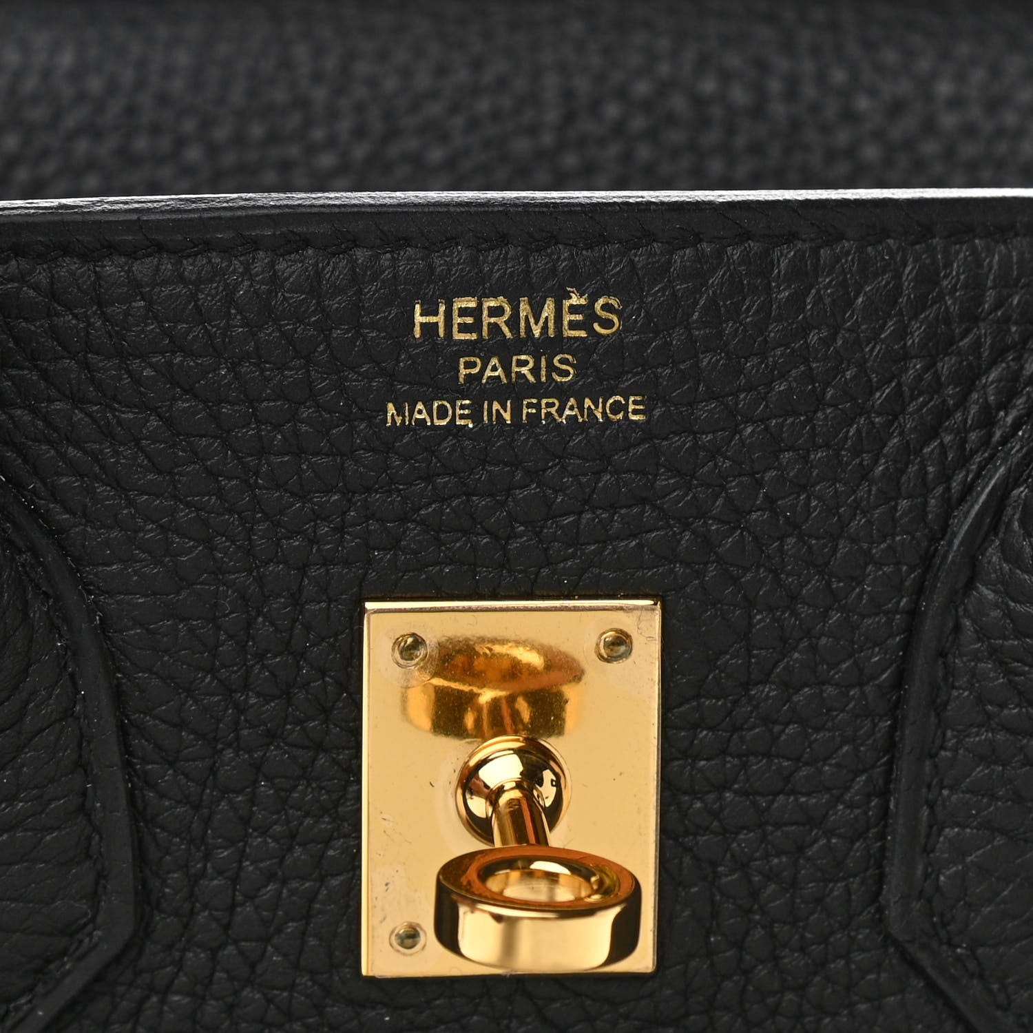 Hermes Togo Birkin 25 Black 6 of 11
