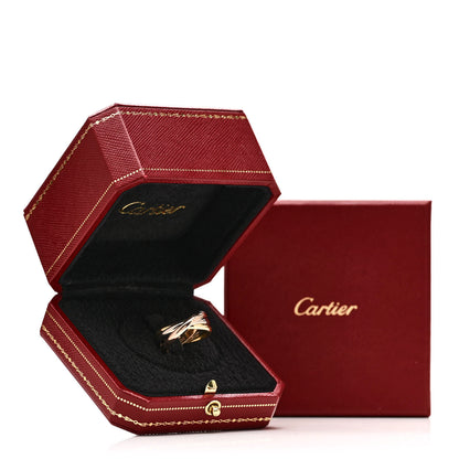 Cartier 18K Pink Yellow White Gold Classic Trinity Ring 55 7.25 5 of 5