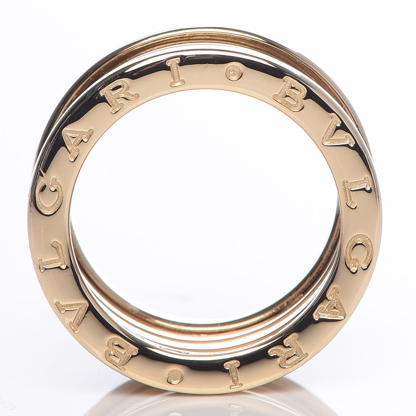 18K Yellow Gold B.Zero1 Four-Band Ring 54 6.75