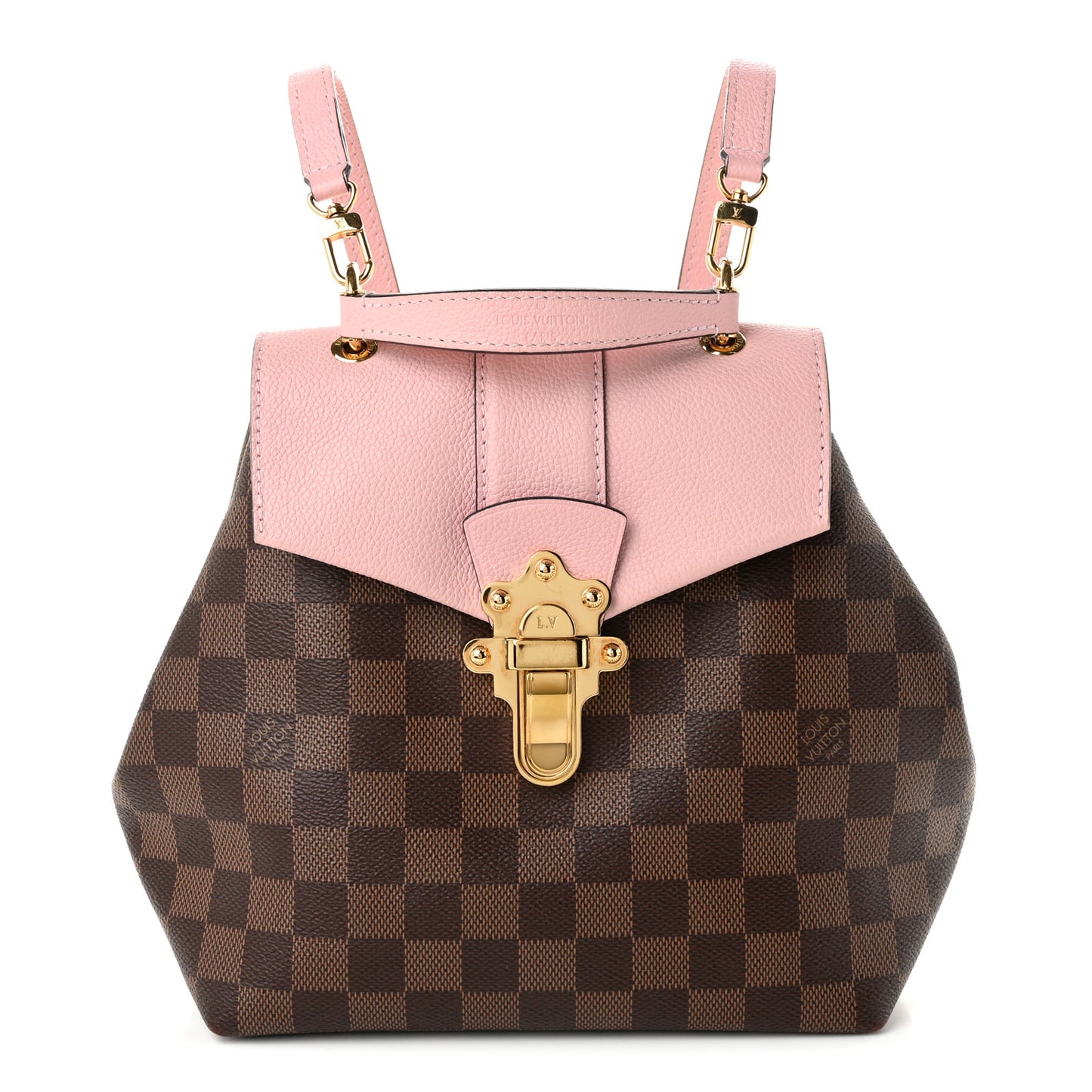 Damier Ebene Clapton Backpack Magnolia