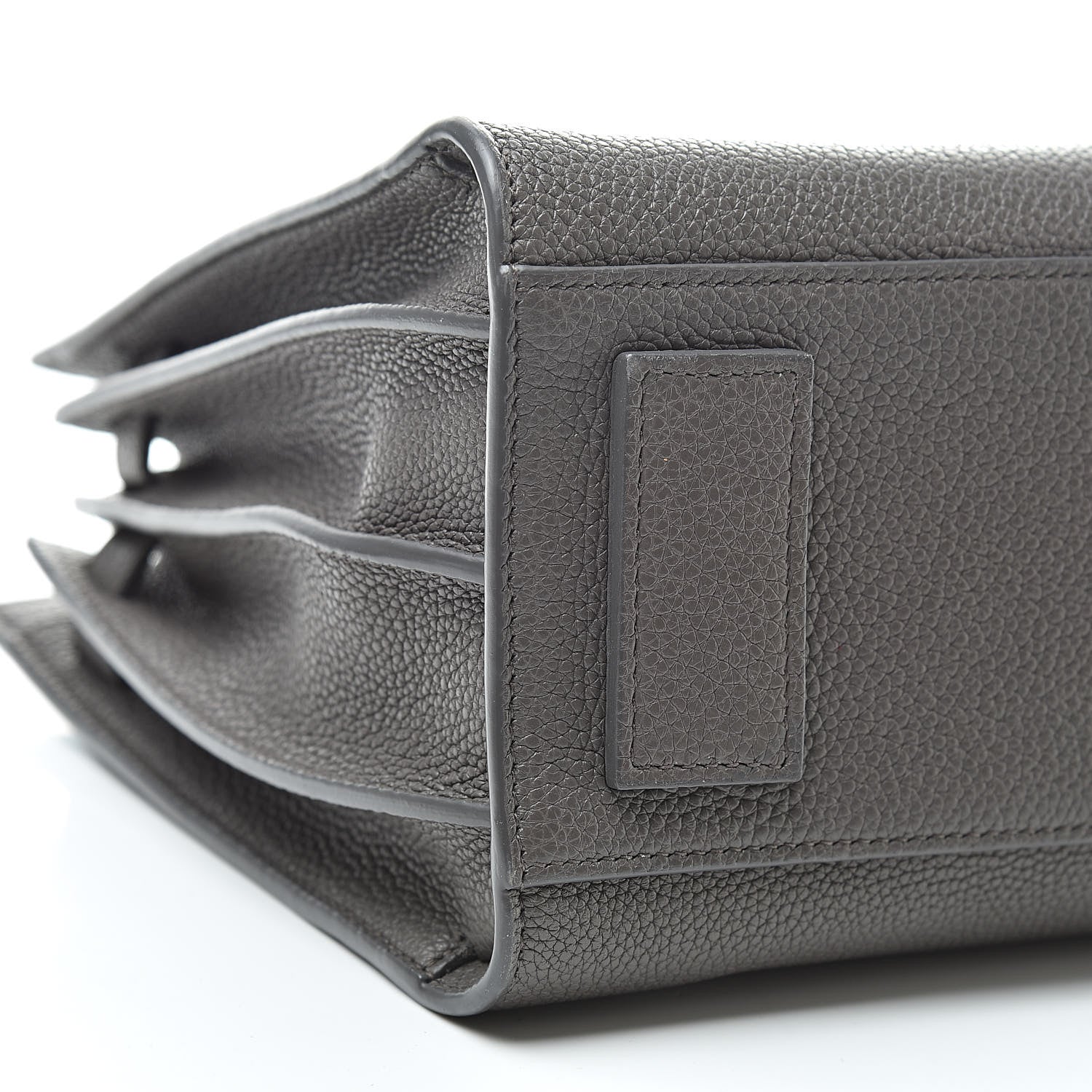 Saint Laurent Grained Calfskin Baby Sac De Jour Fog 11 of 12