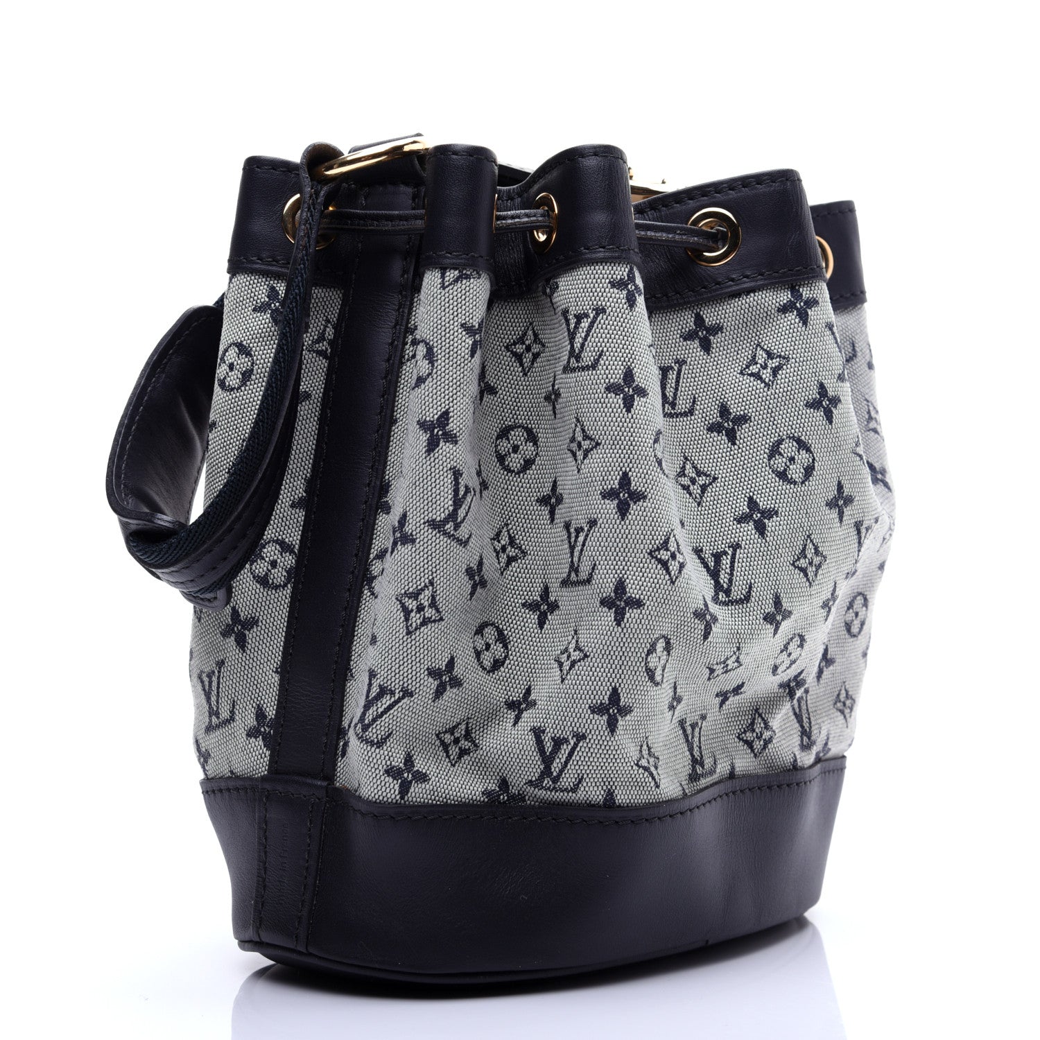 Louis Vuitton Mini Monogram Noelie Blue 3 of 10