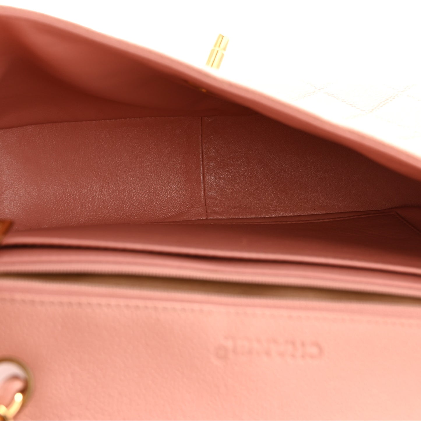 Caviar Quilted XL Jumbo Single Flap Light Pink